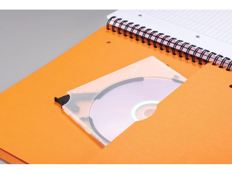 Oxford Notizheft International Activebook, A4 +, Kariert, Grau