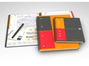 Oxford Notizheft International Activebook, A4 +, Kariert, Grau