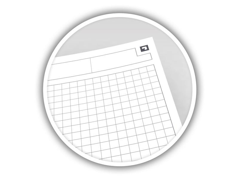 Oxford Notizheft International Activebook, A4 +, Kariert, Grau