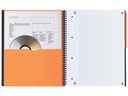 Oxford Notizheft International Activebook, A4 +, Kariert, Grau