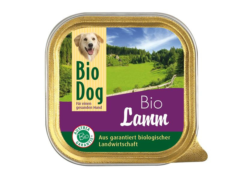BioDog Nassfutter Lamm, 9 x 300g