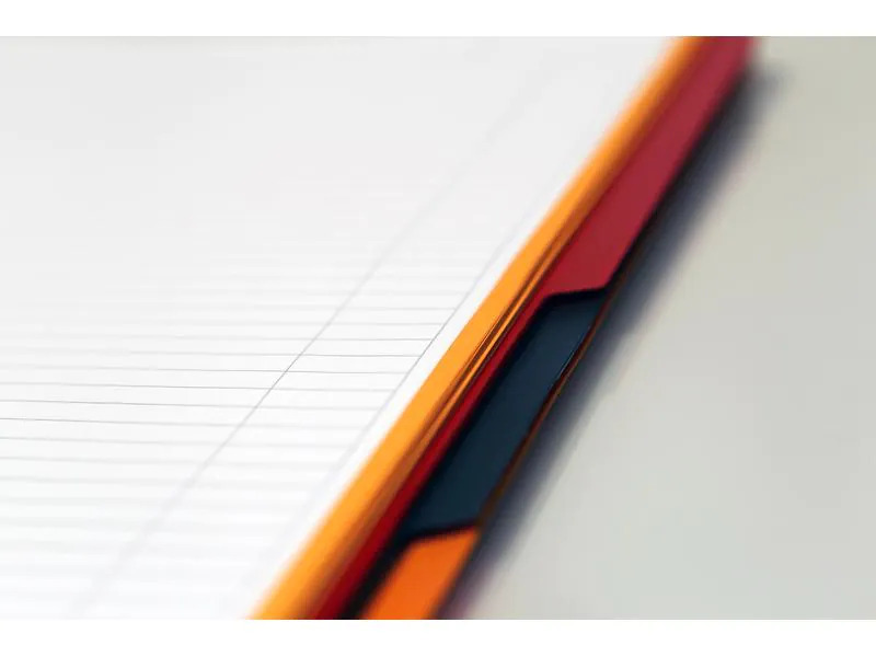 Oxford Notizheft International Filingbook, A4 +, Kariert, Grau
