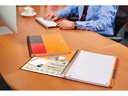 Oxford Notizheft International Filingbook, A4 +, Kariert, Grau