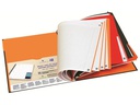 Oxford Notizheft International Filingbook, A4 +, Kariert, Grau