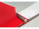 Oxford Notizheft International Filingbook, A4 +, Kariert, Grau