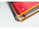 Oxford Notizheft International Filingbook, A4 +, Kariert, Grau