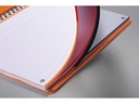 Oxford Notizheft International Filingbook, A4 +, Kariert, Grau