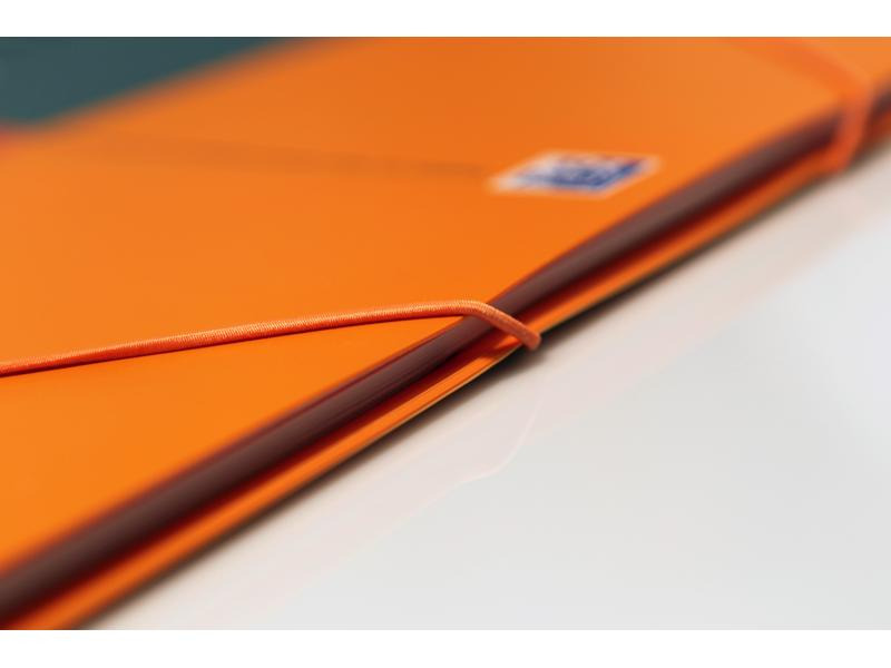 Oxford Notizheft International Meetingbook, A4 +, Kariert, Grau