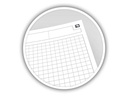 Oxford Notizheft International Meetingbook, A4 +, Kariert, Grau