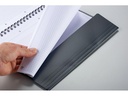 Oxford Notizheft International Meetingbook, A4 +, Kariert, Grau
