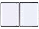 Oxford Notizheft International Meetingbook, A4 +, Kariert, Grau