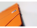 Oxford Notizheft International Meetingbook, A4 +, Liniert, Orange