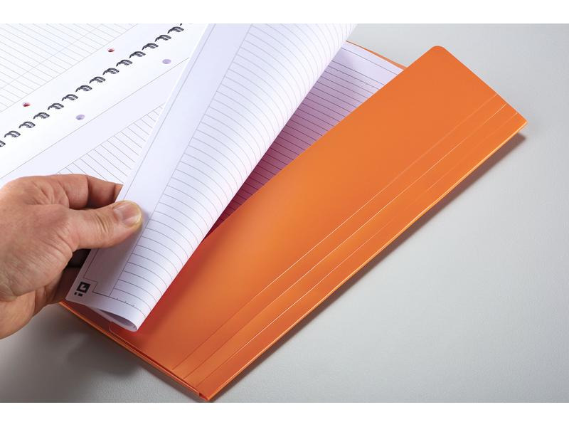 Oxford Notizheft International Meetingbook, A4 +, Liniert, Orange