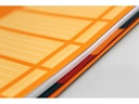 Oxford Notizheft International Organiserbook, A4 +, Liniert, Orange