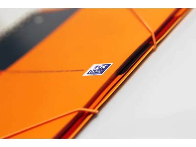 Oxford Notizheft International Organiserbook, A4 +, Liniert, Orange