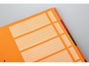 Oxford Notizheft International Organiserbook, A4 +, Liniert, Orange