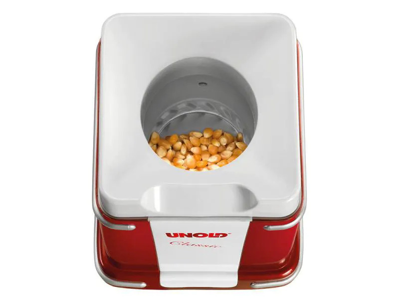 Unold Popcorn Maschine Classic Rot/Weiss