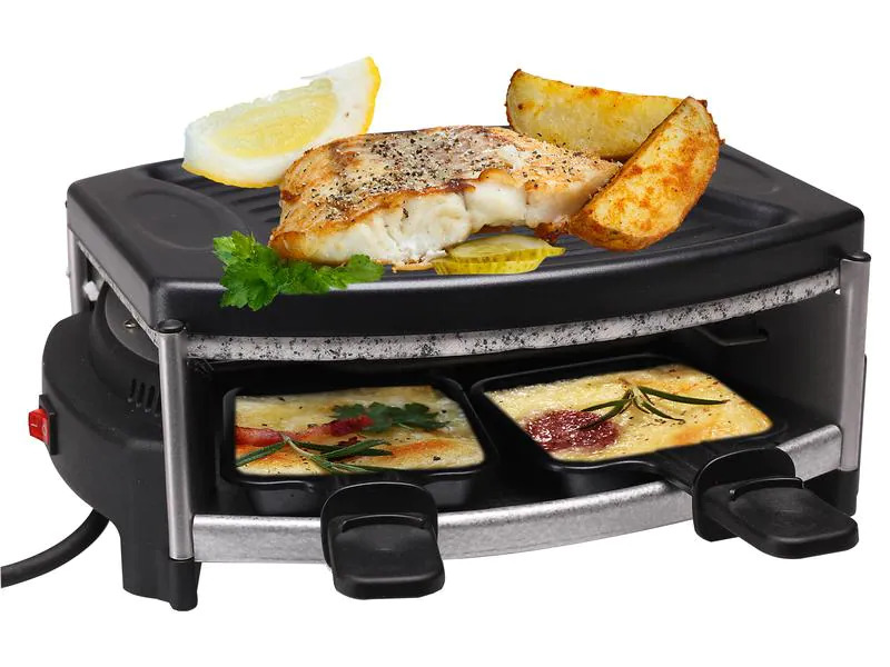 Nouvel Racletteofen 4 Grill, 4 Personen