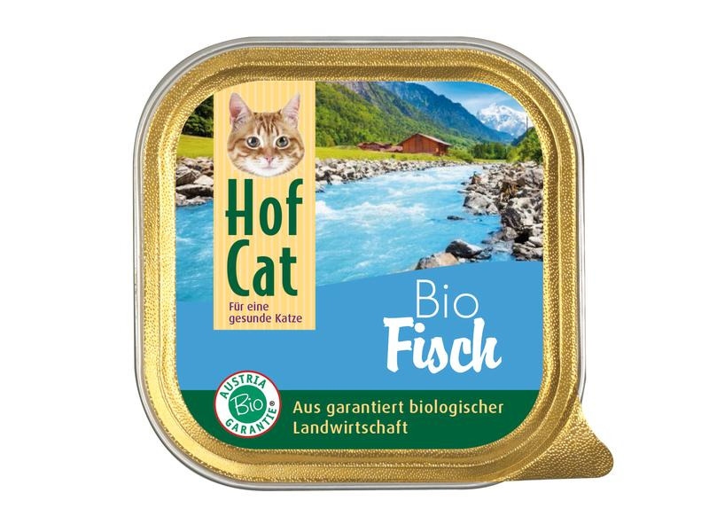 HofCat Nassfutter Fisch, 16 x 100g