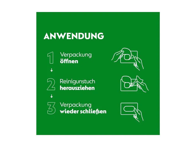 Dettol Allzweckreiniger Granatapfel Tücher 60 Stück