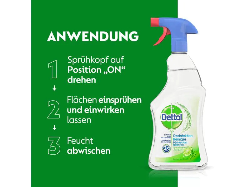 Dettol Allzweckreiniger Limette &amp; Minze 750 ml