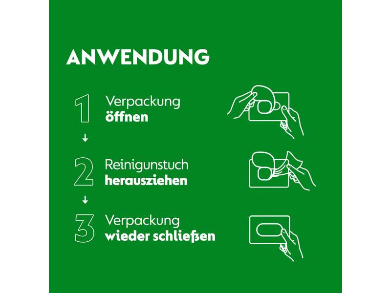 Dettol Allzweckreiniger Tücher Limette &amp; Minze 60 Stück
