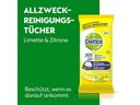 Dettol Allzweckreiniger Tücher Limette &amp; Minze 60 Stück
