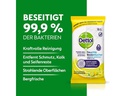 Dettol Bodentücher Zitrone &amp; Limette 15 Stück