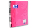 Oxford Notizheft Touch Collegeblock , B5, Kariert, Rosa
