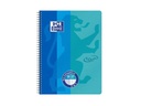 Oxford Notizheft Touch Collegeblock Duo, A4, Kariert, Meerblau