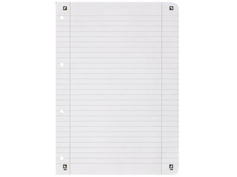 Oxford Notizheft Touch Collegeblock L27, A4 +, Liniert, Aqua