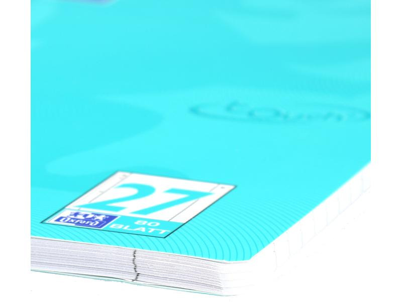 Oxford Notizheft Touch Collegeblock L27, A4 +, Liniert, Aqua