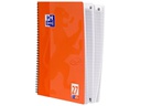 Oxford Notizheft Touch Collegeblock L27, A4 +, Liniert, Koralle