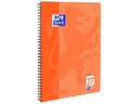 Oxford Notizheft Touch Collegeblock L27, A4 +, Liniert, Koralle