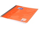 Oxford Notizheft Touch Collegeblock L27, A4 +, Liniert, Koralle