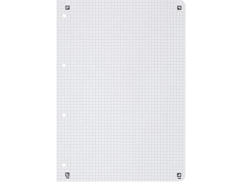 Oxford Notizheft Touch Collegeblock L28, A4 +, Kariert, Schwarz