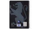 Oxford Notizheft Touch Collegeblock L28, B5, Kariert, Schwarz