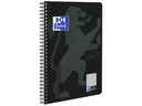 Oxford Notizheft Touch Collegeblock L28, B5, Kariert, Schwarz