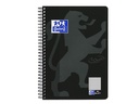 Oxford Notizheft Touch Collegeblock L28, B5, Kariert, Schwarz