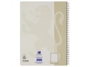 Oxford Notizheft Touch Collegeblock, A4 +, Dot, Sand