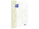 Oxford Notizheft Touch Collegeblock, A4 +, Dot, Sand