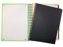 Oxford Notizheft Touch Collegeblock, A4 +, Kariert, Himbeer