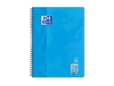 Oxford Notizheft Touch Collegeblock, A4, Kariert, Meerblau