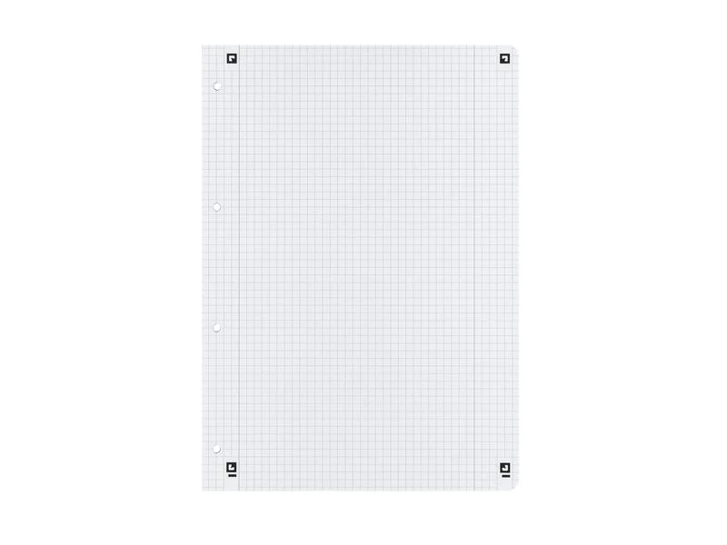 Oxford Notizheft Touch Collegeblock, A4, Kariert, Meerblau