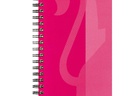 Oxford Notizheft Touch Collegeblock, A4, Kariert, Rosa