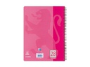 Oxford Notizheft Touch Collegeblock, A4, Kariert, Rosa