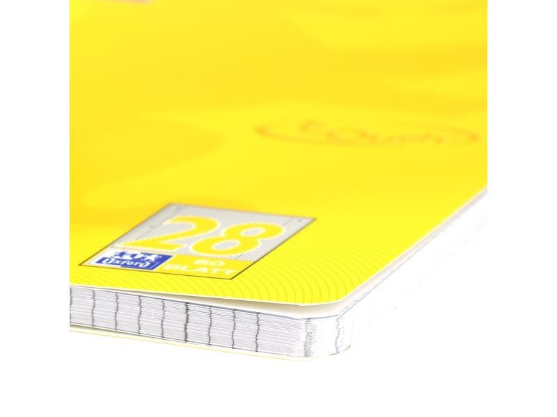 Oxford Notizheft Touch Collegeblock, A4, Kariert, Sonnengelb