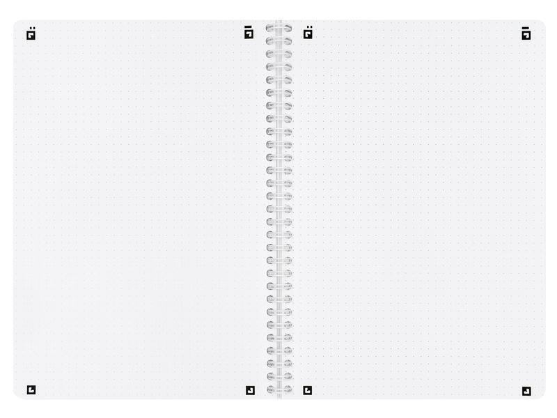 Oxford Notizheft Touch Collegeblock, B5, Dot, Sand