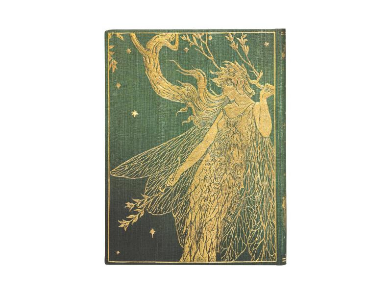 Paperblanks Notizbuch Olive Fairy 18 cm x 23 cm liniert