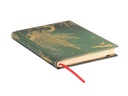 Paperblanks Notizbuch Olive Fairy 9.5 cm x 14 cm liniert